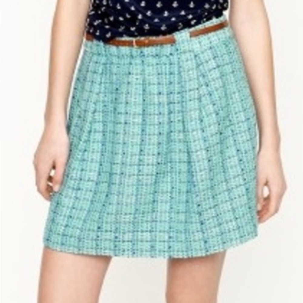 J. Crew Tweed Mini Skirt - 8